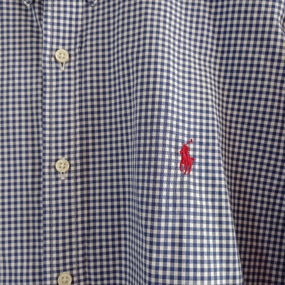 Polo Ralph Lauren Chequered Button Up Shirt - Size XXL - Picture 3 of 4
